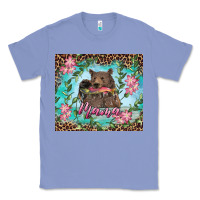 Colony Blue mama bear haunting fish floral Classic Tee - RanaPortraitStore
