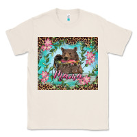 Natural mama bear haunting fish floral Classic Tee - RanaPortraitStore