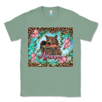 Sage mama bear haunting fish floral Classic Tee - RanaPortraitStore