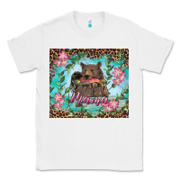 White mama bear haunting fish floral Classic Tee - RanaPortraitStore