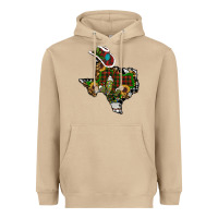 Mushroom christmas texas Heavyweight Hoodie - RanaPortraitStore