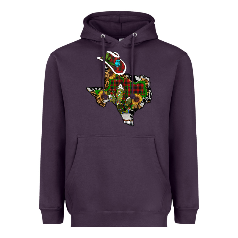 Christmas Texas Heavyweight Hoodie by RanaPortraitStore | Teevron