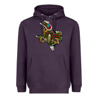 Plum christmas texas Heavyweight Hoodie - RanaPortraitStore