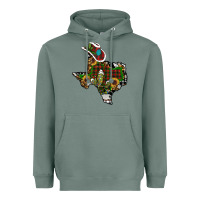 Sage christmas texas Heavyweight Hoodie - RanaPortraitStore