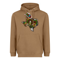 Toasted Coconut christmas texas Heavyweight Hoodie - RanaPortraitStore
