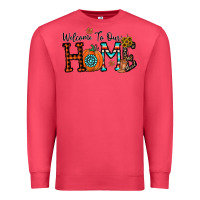 Cardinal welcome to our home Premium Sweatshirt - CowhideDigitalArt