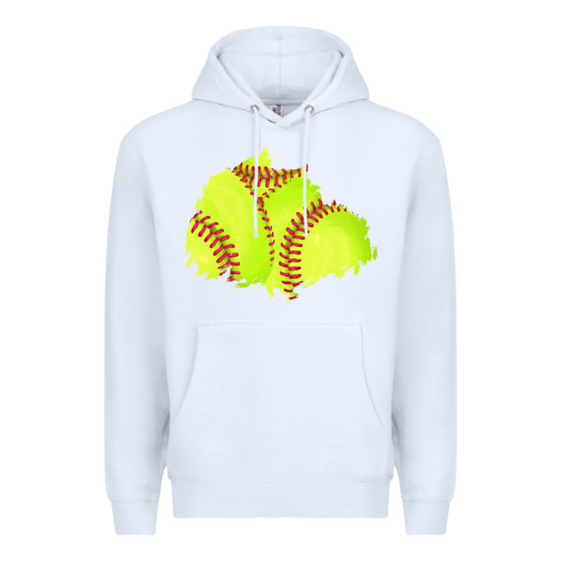 Softball Patch Premium Hoodie by AdoDesignShop | Teevron
