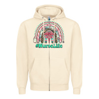 Sandshell nurse life rainbow Zipper Hoodie - RanaPortraitStore