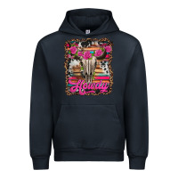 Navy howdy valentine's day bull skull Urban Hoodie - Jasminsmagicworld