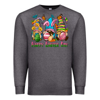 Charcoal Heather Happy Easter Day gnomies Premium Sweatshirt - Neo Western
