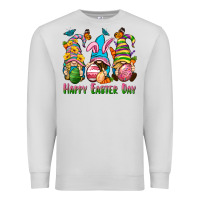 Dove Grey Happy Easter Day gnomies Premium Sweatshirt - Neo Western