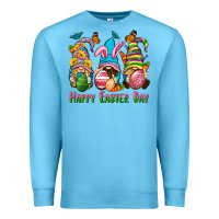 Ocean Blue Happy Easter Day gnomies Premium Sweatshirt - Neo Western