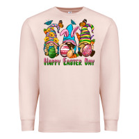 Pale Pink Happy Easter Day gnomies Premium Sweatshirt - Neo Western