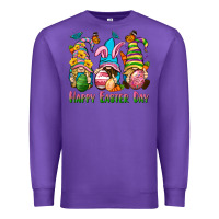 Purple Happy Easter Day gnomies Premium Sweatshirt - Neo Western