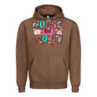 Chestnut nurse on duty Zipper Hoodie - RanaPortraitStore