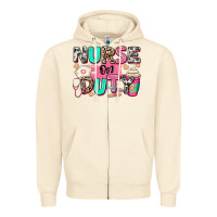 Sandshell nurse on duty Zipper Hoodie - RanaPortraitStore