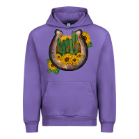 Tulip western horseshoe sunflower cactus Urban Hoodie - BarkalooDesign
