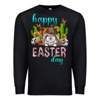 Black Happy Easter Day Rodeo Premium Sweatshirt - Neo Western