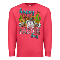 Cardinal Happy Easter Day Rodeo Premium Sweatshirt - Neo Western