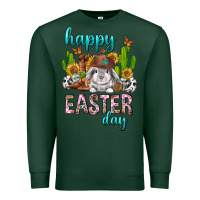 Sports Green Happy Easter Day Rodeo Premium Sweatshirt - Neo Western
