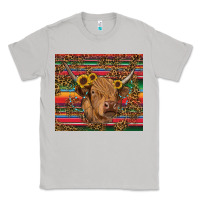 Moon Dust serape leopard turquoise sunflowers cow Classic Tee - RanaPortraitStore