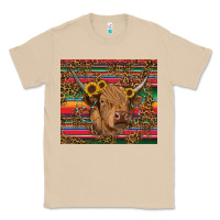 Mushroom serape leopard turquoise sunflowers cow Classic Tee - RanaPortraitStore