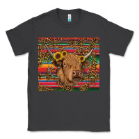 Smoke serape leopard turquoise sunflowers cow Classic Tee - RanaPortraitStore