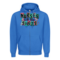 True Royal nurses call the shots Zipper Hoodie - RanaPortraitStore