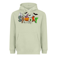 Matcha halloween spooky Heavyweight Hoodie - Zillion Design Studio