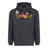 Smoke halloween spooky Heavyweight Hoodie - Zillion Design Studio
