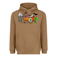 Toasted Coconut halloween spooky Heavyweight Hoodie - Zillion Design Studio