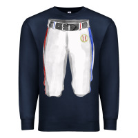 Navy softball uniform short pant fa element Premium Sweatshirt - FaDigitalArtStudio