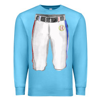 Ocean Blue softball uniform short pant fa element Premium Sweatshirt - FaDigitalArtStudio