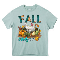 Fall Vibes Chicken Heavy Core Tee | Teevron