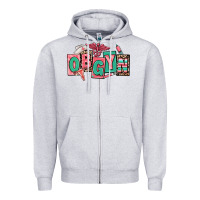Heather Grey obgyn nurse Zipper Hoodie - RanaPortraitStore