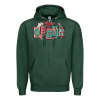 Sports Green obgyn nurse Zipper Hoodie - RanaPortraitStore