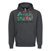 Smoke nursing student no sleep no money no life Zipper Hoodie - RanaPortraitStore