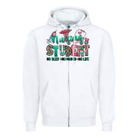 Nursing Student No Sleep No Money No Life Zipper Hoodie | Teevron