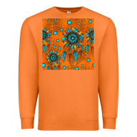 Carrot western dreamcatchers seamless pattern Premium Sweatshirt - HRA Design Shop