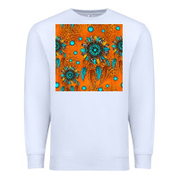 White western dreamcatchers seamless pattern Premium Sweatshirt - HRA Design Shop