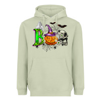 Matcha boo halloween Heavyweight Hoodie - Zillion Design Studio