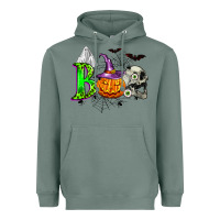 Sage boo halloween Heavyweight Hoodie - Zillion Design Studio