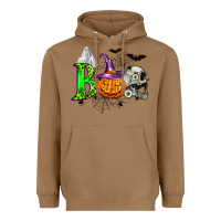Toasted Coconut boo halloween Heavyweight Hoodie - Zillion Design Studio