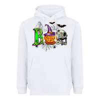 White boo halloween Heavyweight Hoodie - Zillion Design Studio