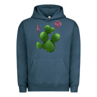Pigment Midnight Navy heart cactus Urban Hoodie - Jasminsmagicworld