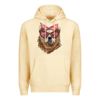 Pina Colada mama bear with glasses and bandana Premium Hoodie - Artiststas