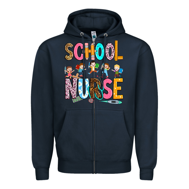 School Nurse Zipper Hoodie by RanaPortraitStore | Teevron