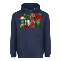 Lady Of Guadalupe Coffee Cups Heavyweight Hoodie | Teevron
