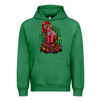Emerald christmas rooster Urban Hoodie - BarkalooDesign