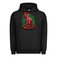 Pigment Black christmas rooster Urban Hoodie - BarkalooDesign